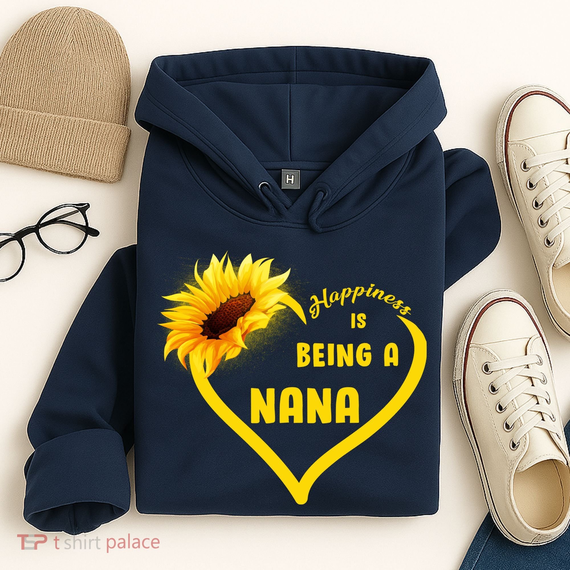 Happiness Is Being Called Nana Sunflower Hoodie