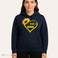 Happiness Is Being Called Nana Sunflower Hoodie thumb 5