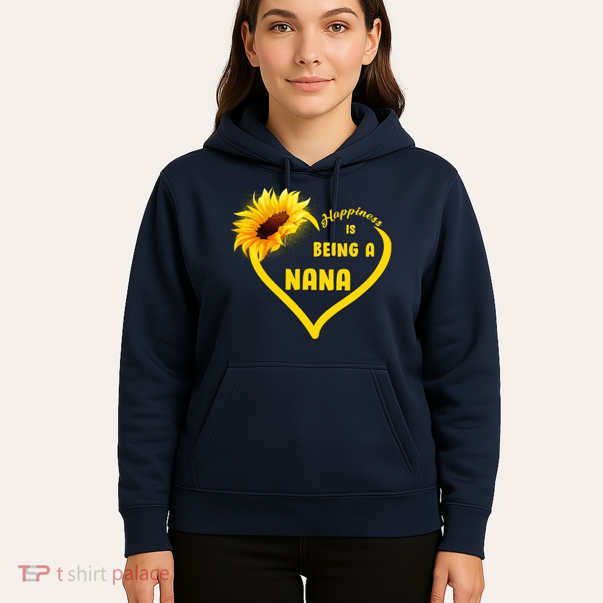 Happiness Is Being Called Nana Sunflower Hoodie