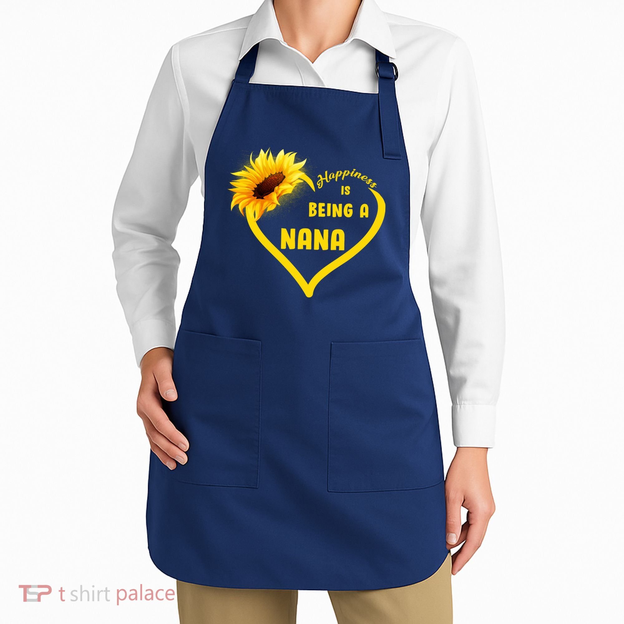 Happiness Is Being Called Nana Sunflower Apron