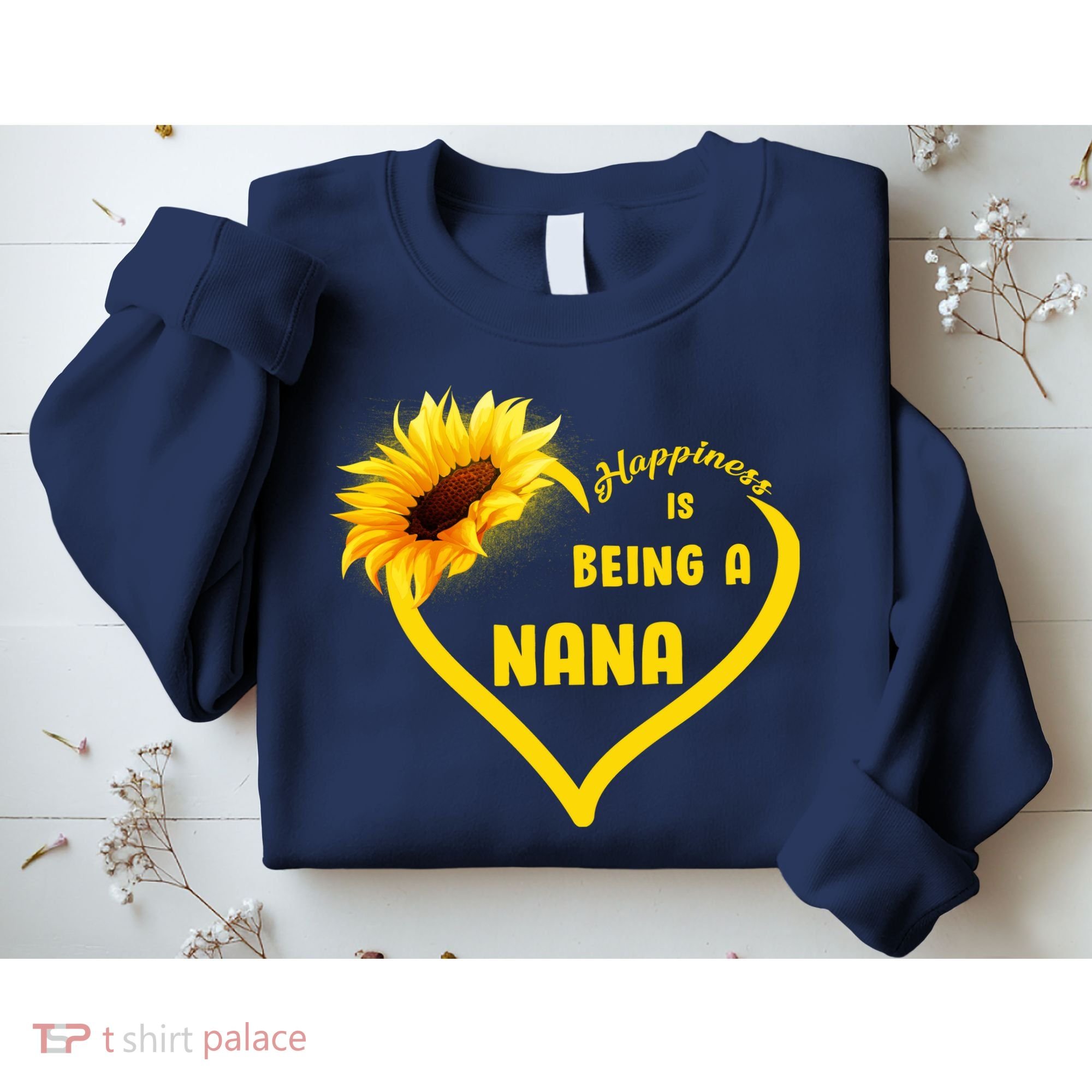 Happiness Is Being Called Nana Sunflower Sweatshirt