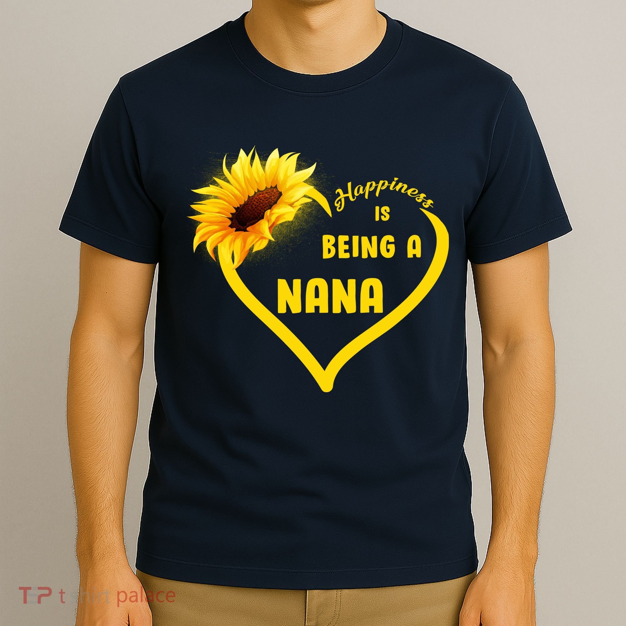 Happiness Is Being Called Nana Sunflower T-Shirt