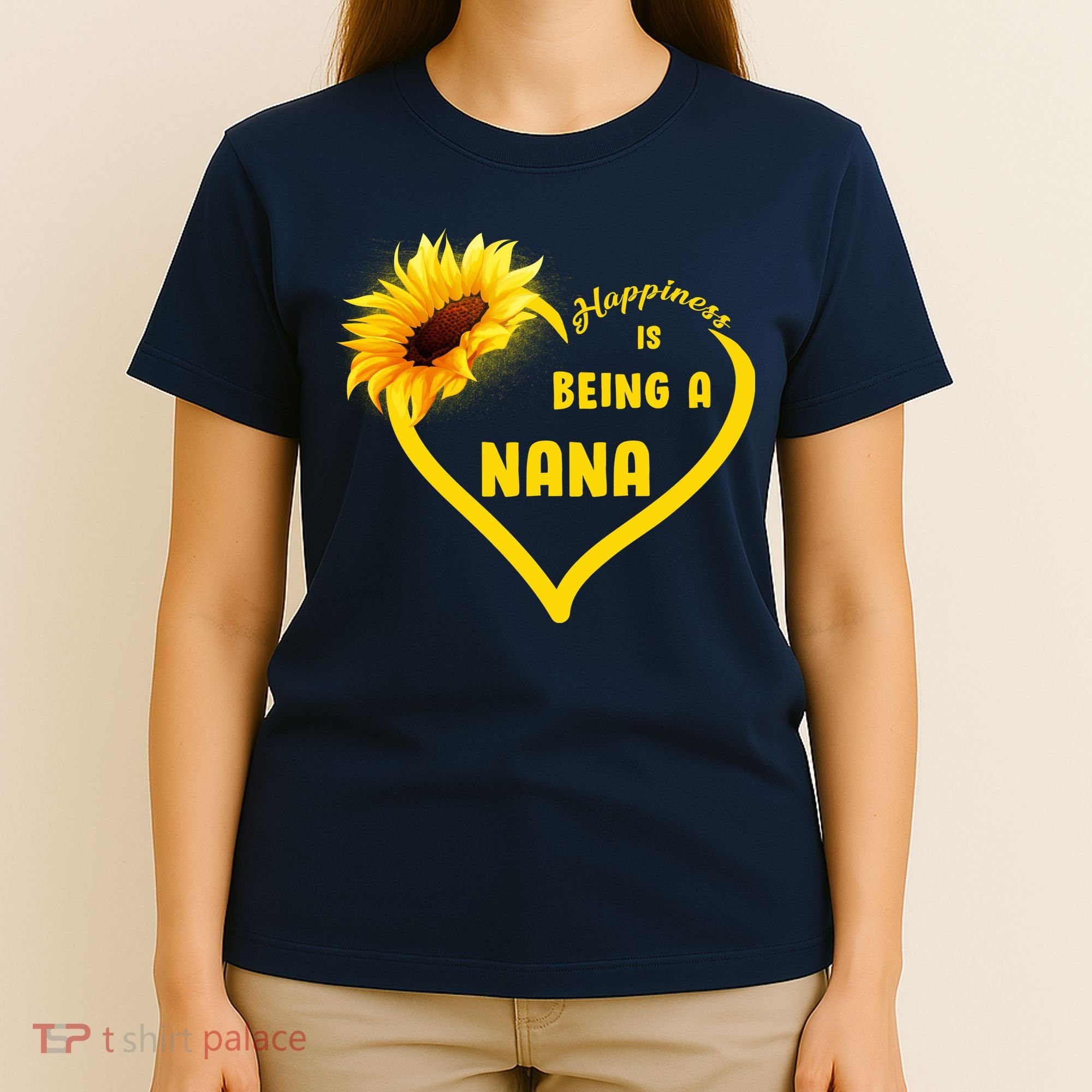 Happiness Is Being Called Nana Sunflower T-Shirt
