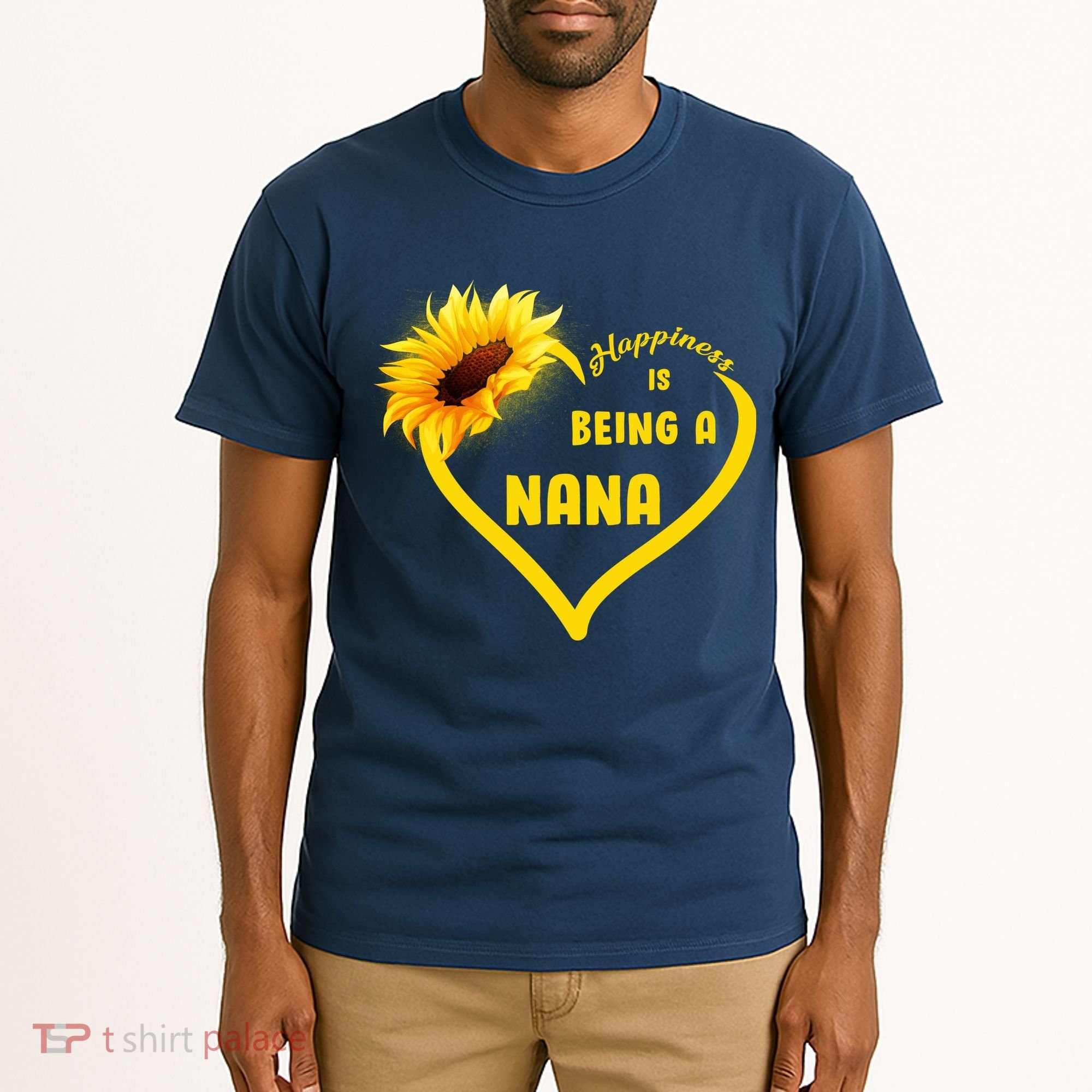Happiness Is Being Called Nana Sunflower Tall T-Shirt