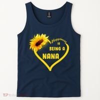 Happiness Is Being Called Nana Sunflower Tank Top thumb 2