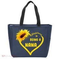 Happiness Is Being Called Nana Sunflower Tote Bag thumb 0