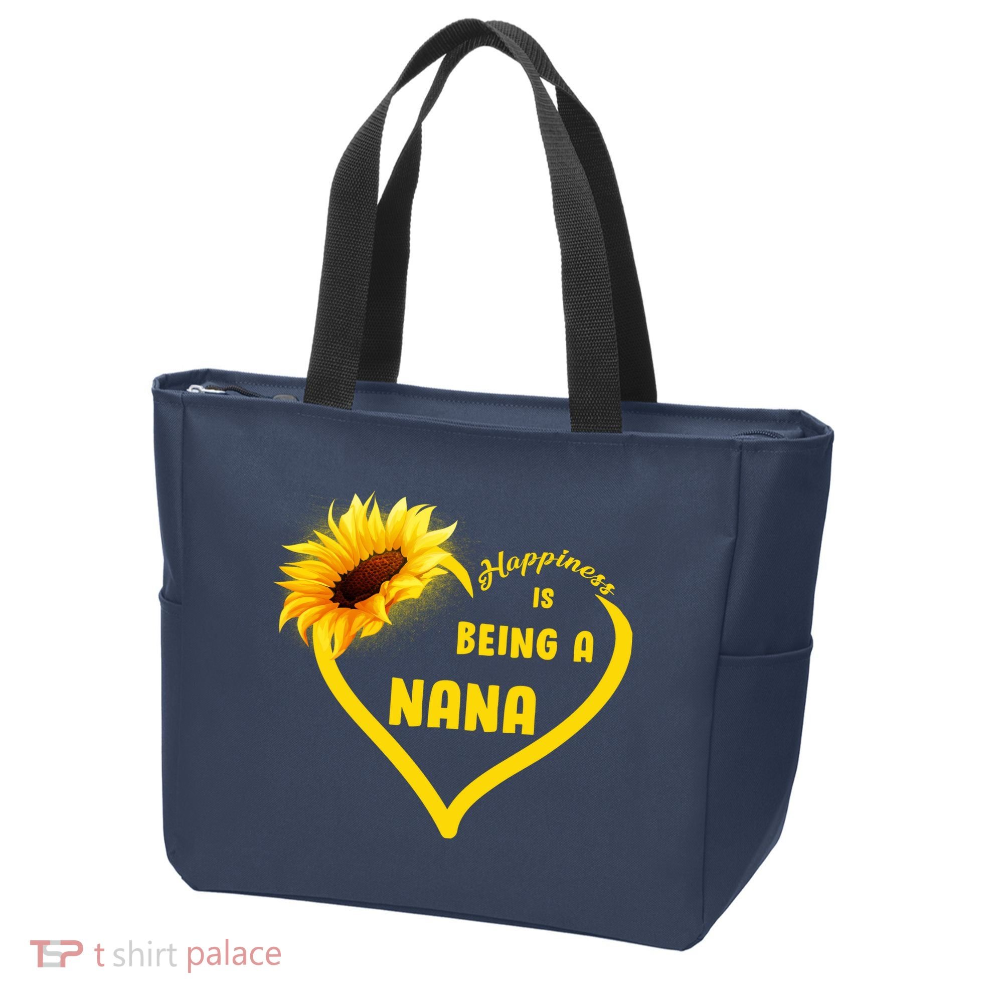 Happiness Is Being Called Nana Sunflower Tote Bag