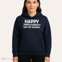 Happy 100 Days Of School Math Equation Hoodie thumb 5