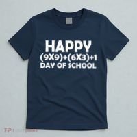 Happy 100 Days Of School Math Equation T-Shirt thumb 5