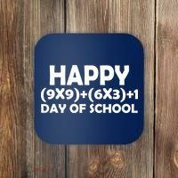 Happy 100 Days Of School Math Equation Coaster thumb 0
