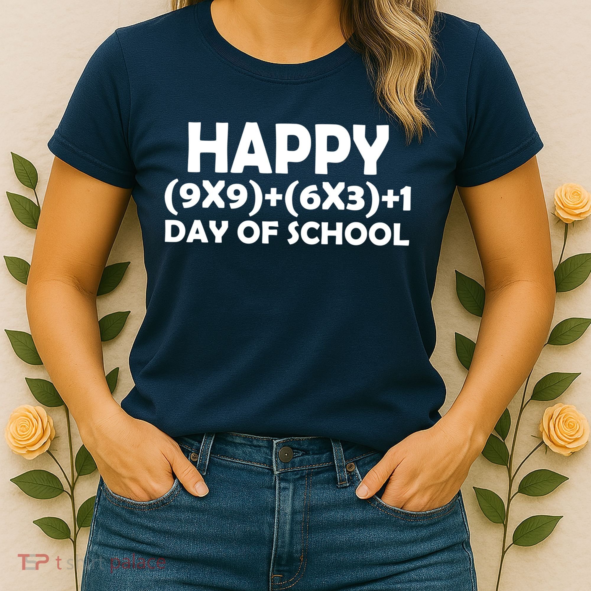 Happy 100 Days Of School Math Equation Women's T-Shirt