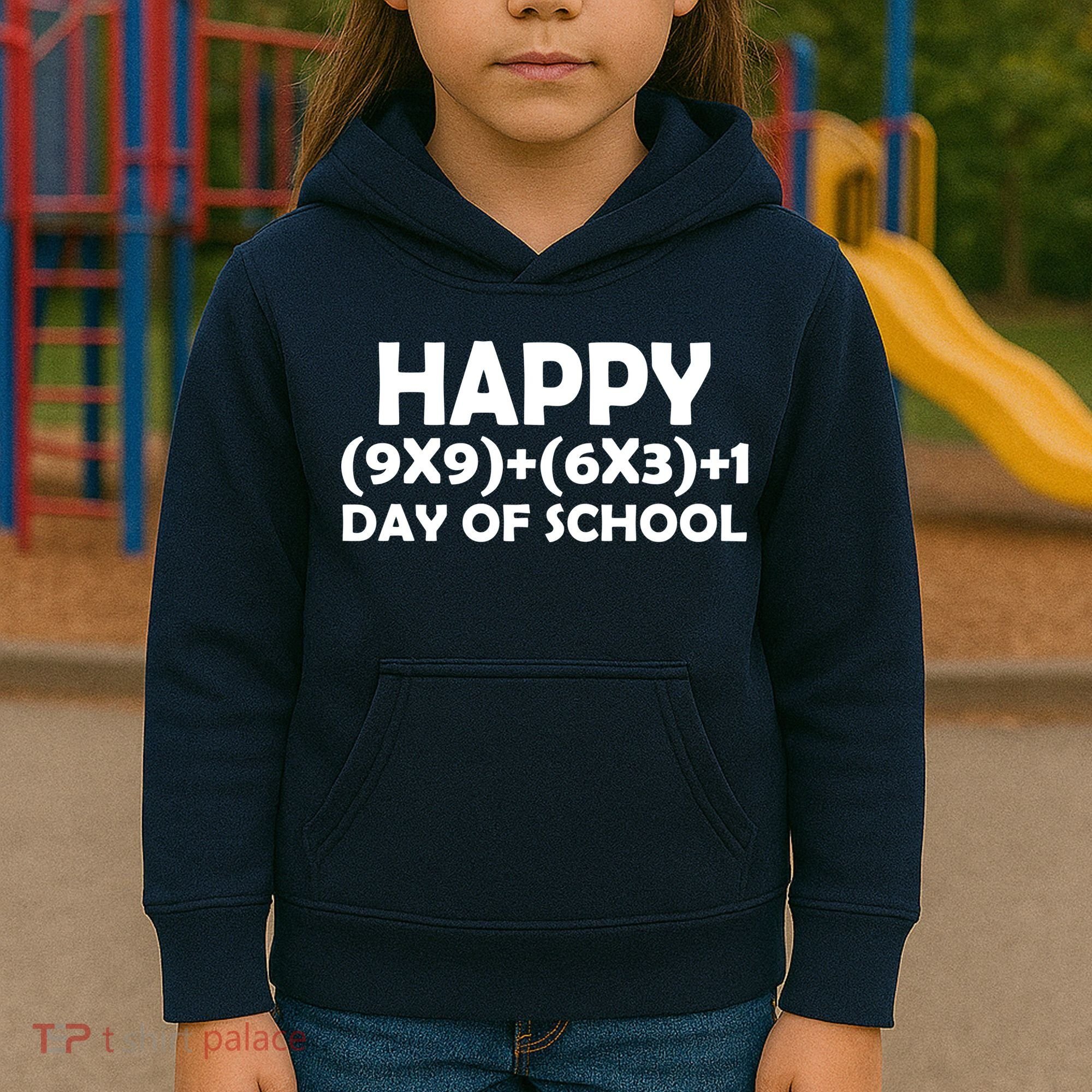 Happy 100 Days Of School Math Equation Kids Hoodie