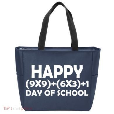 Happy 100 Days Of School Math Equation Tote Bag
