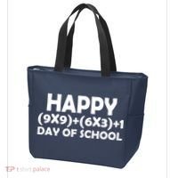 Happy 100 Days Of School Math Equation Tote Bag thumb 3