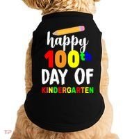 Happy 100th Day Of Kindergarten Pencil Doggie Tank thumb 0