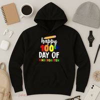 Happy 100th Day Of Kindergarten Pencil Hoodie thumb 3