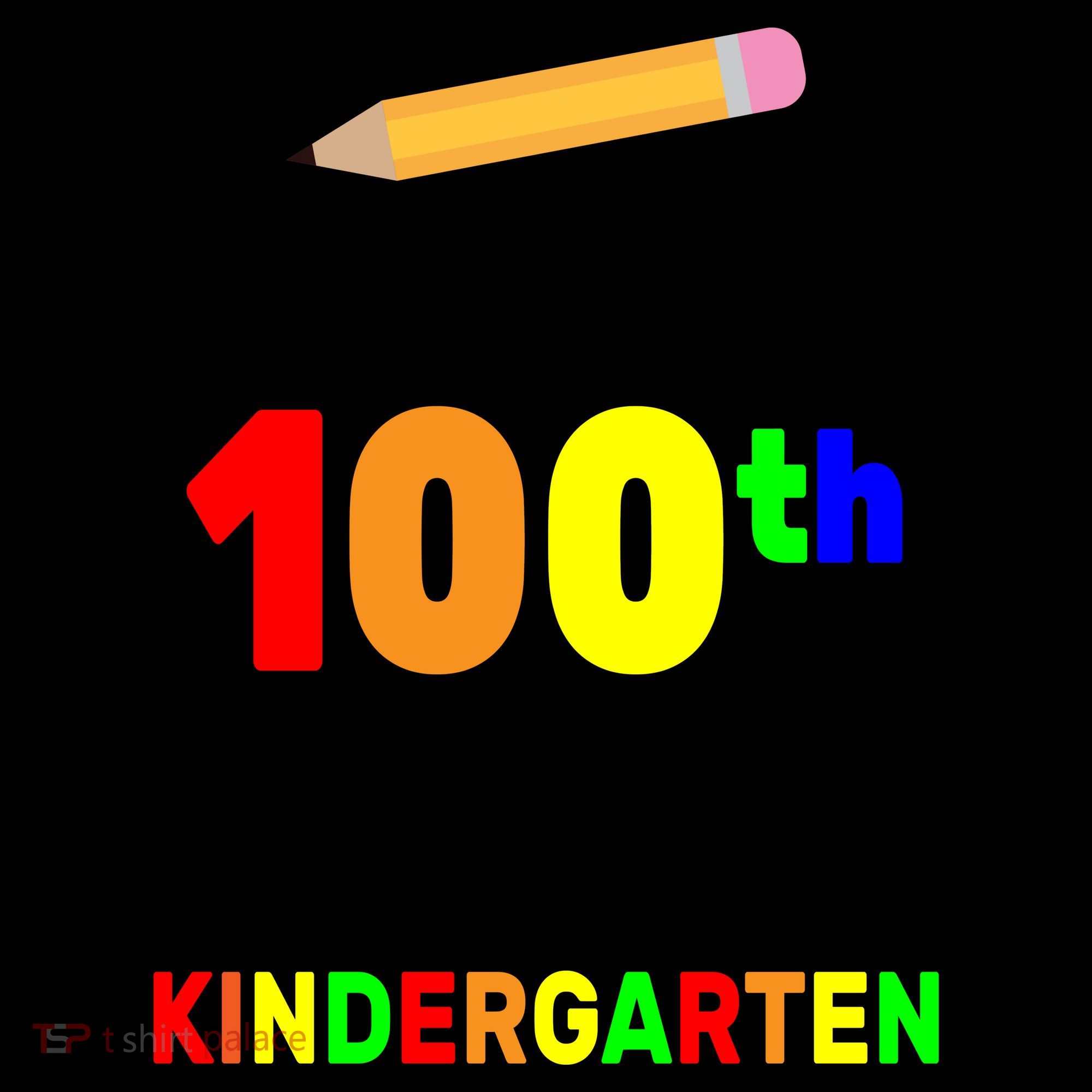 Happy 100th Day Of Kindergarten Pencil Coffee Mug