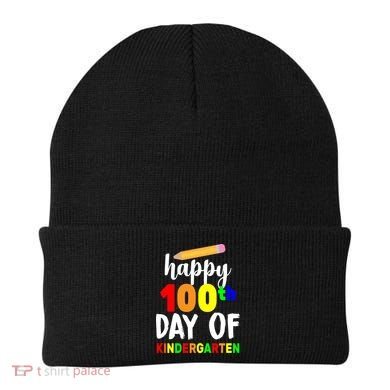 Happy 100th Day Of Kindergarten Pencil Beanie