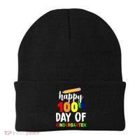 Happy 100th Day Of Kindergarten Pencil Beanie thumb 0