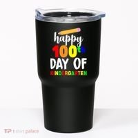 Happy 100th Day Of Kindergarten Pencil Tumbler thumb 0