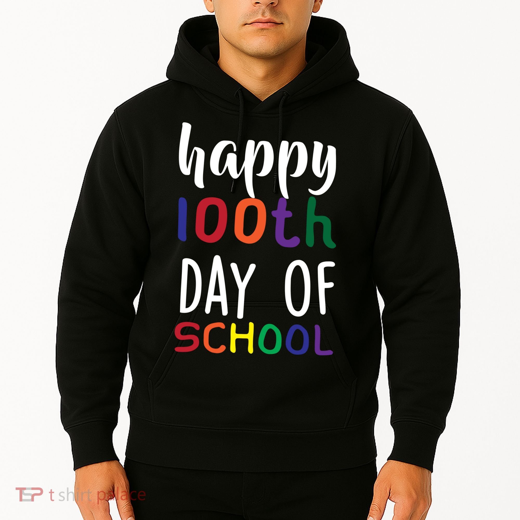 Happy 100th Day Of School Hoodie