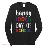 Happy 100th Day Of School Long Sleeve Shirt thumb 0