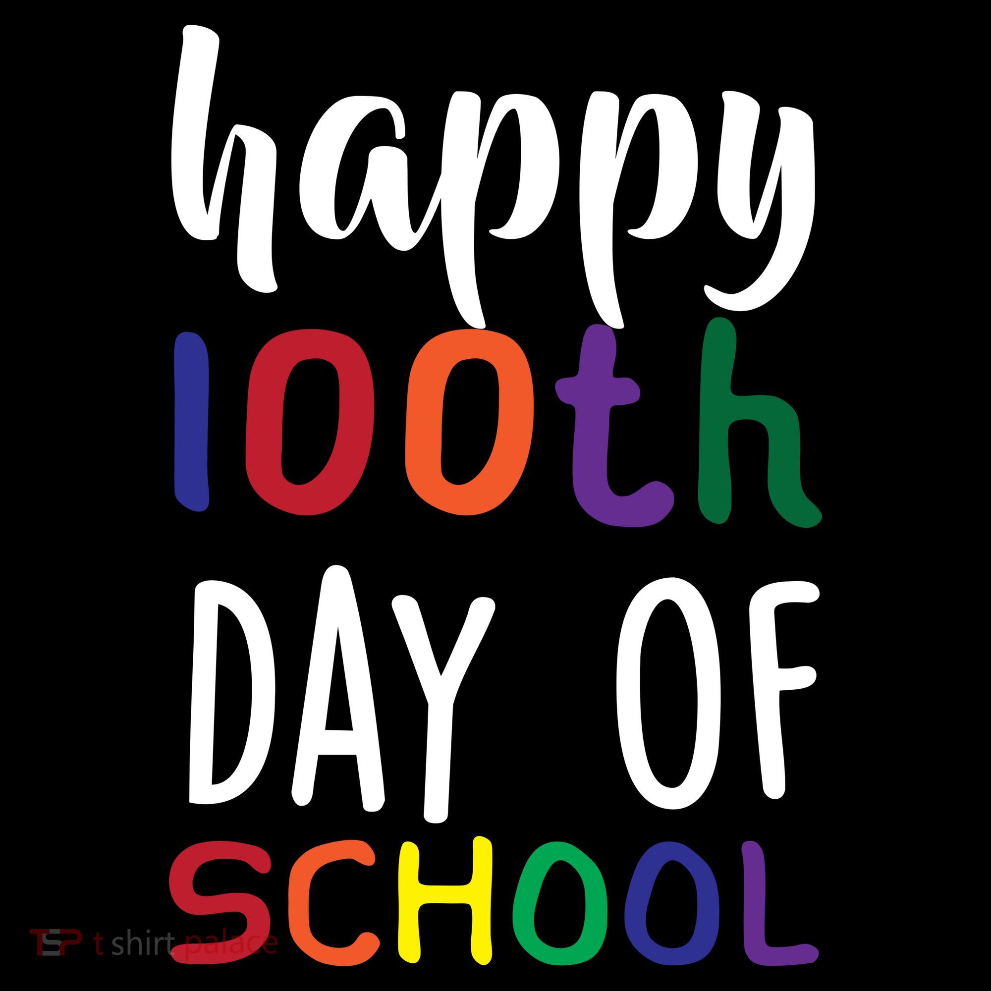 Happy 100th Day Of School Apron