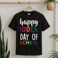Happy 100th Day Of School T-Shirt thumb 2