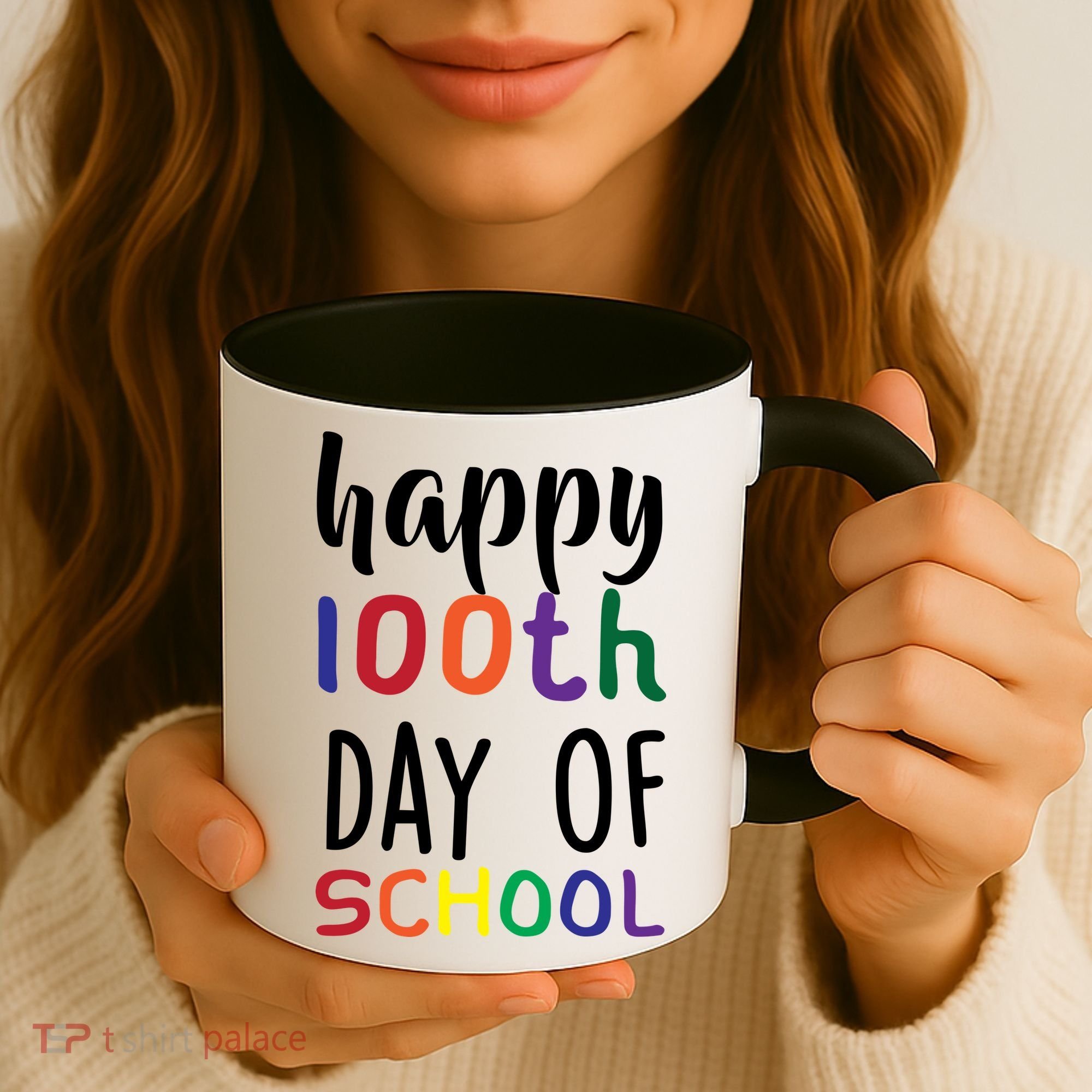 Happy 100th Day Of School Coffee Mug
