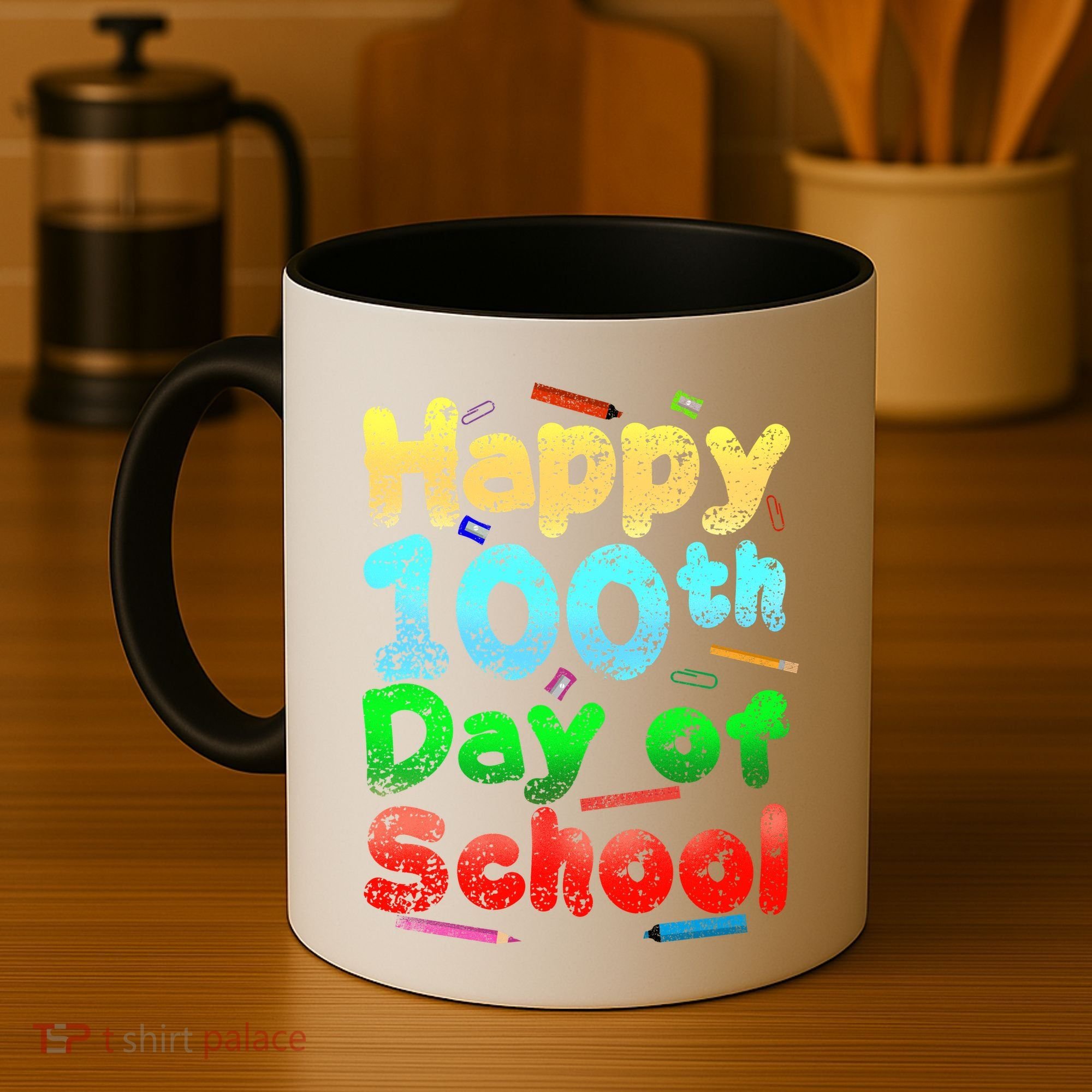 Happy 100th Day of School Coffee Mug