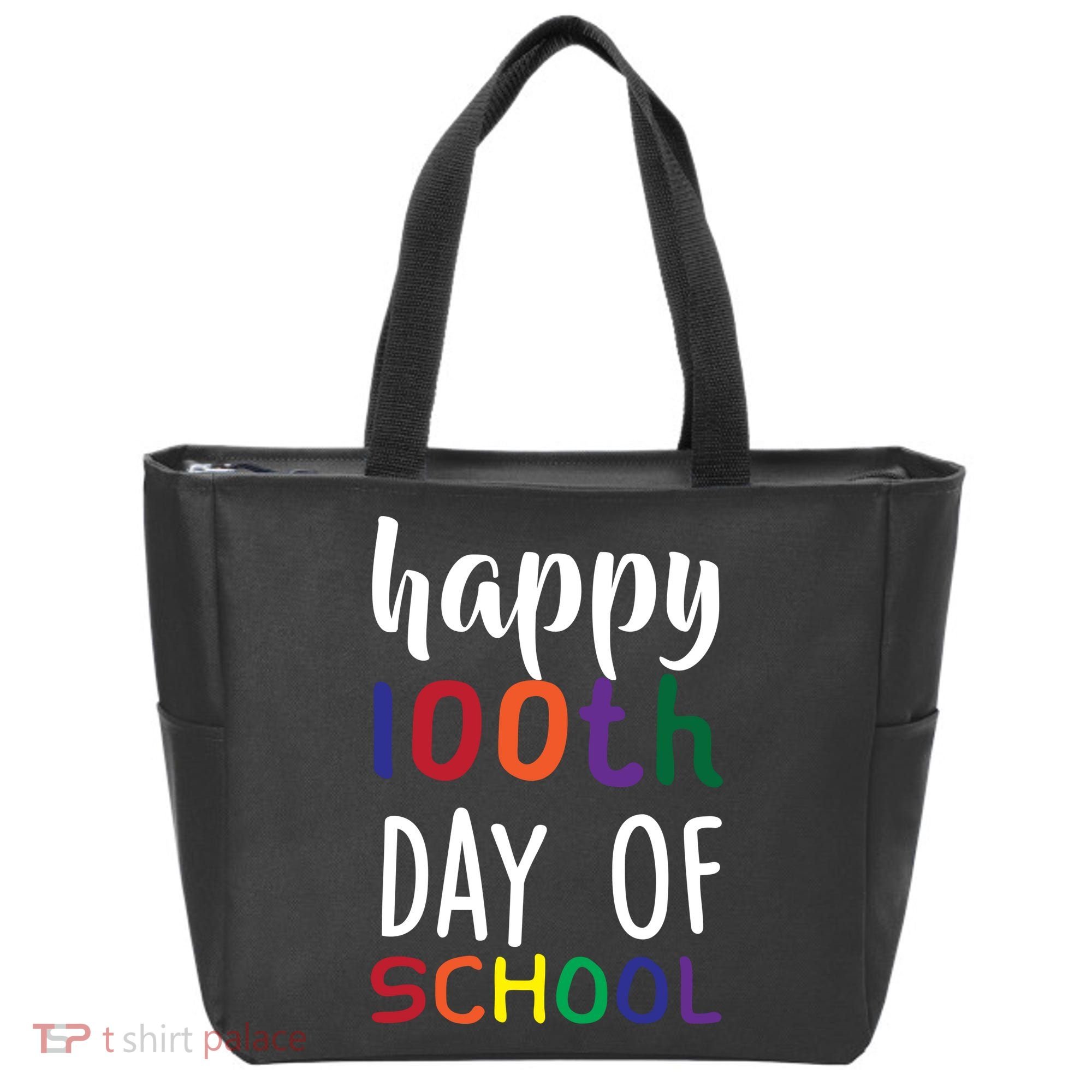 Happy 100th Day Of School Tote Bag