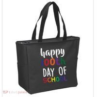 Happy 100th Day Of School Tote Bag thumb 2