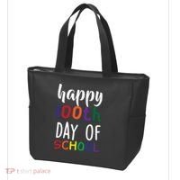 Happy 100th Day Of School Tote Bag thumb 3