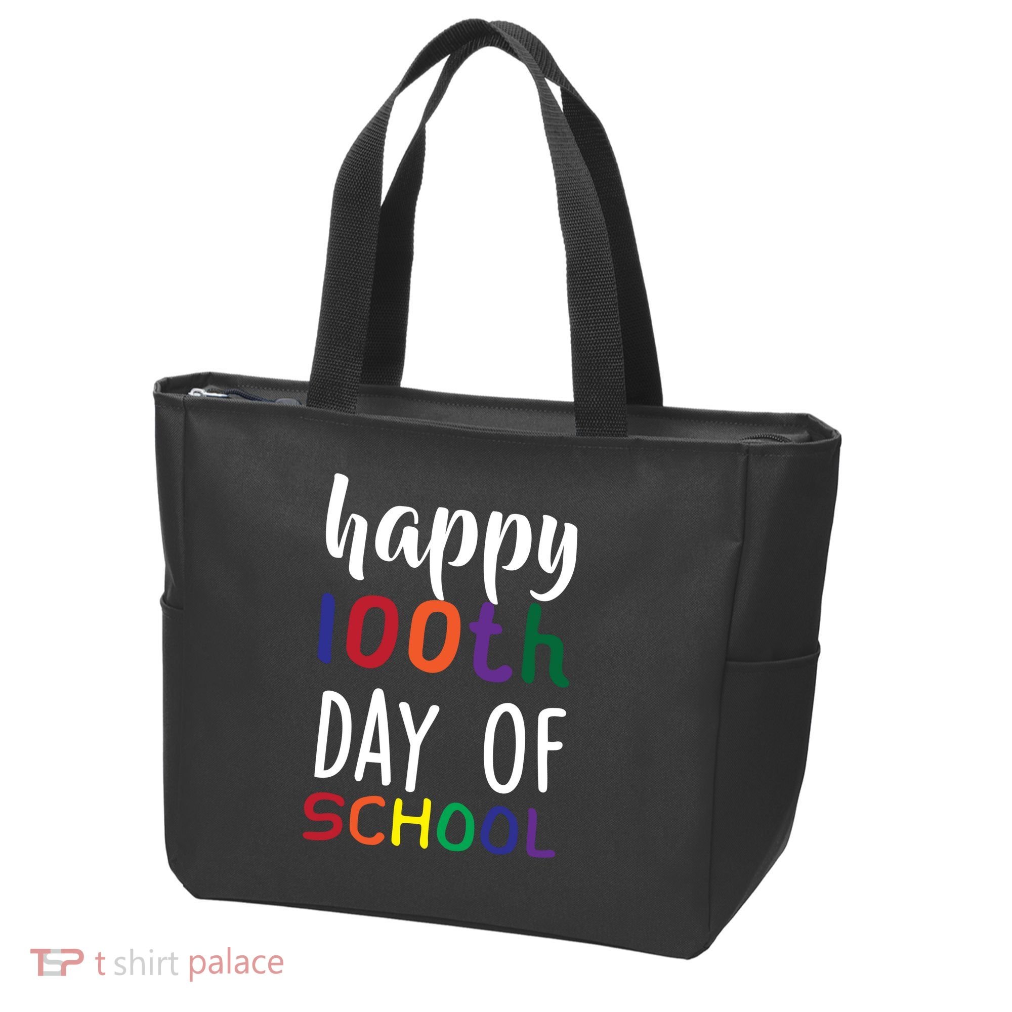 Happy 100th Day Of School Tote Bag