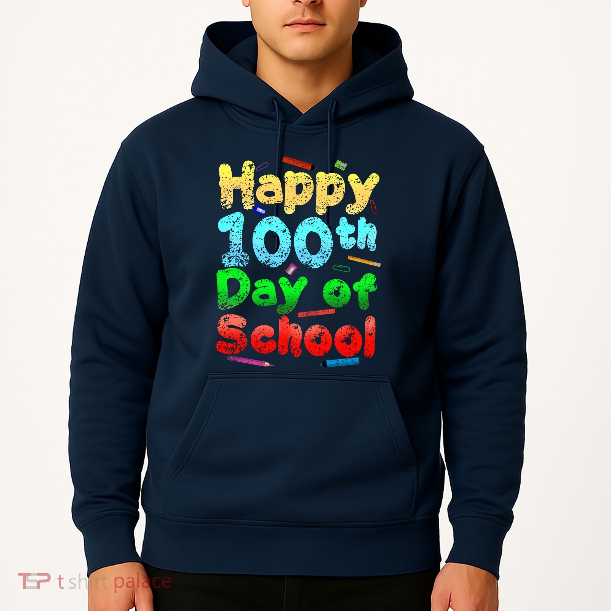 Happy 100th Day of School Hoodie