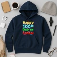 Happy 100th Day of School Hoodie thumb 3
