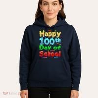 Happy 100th Day of School Hoodie thumb 5