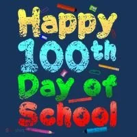 Happy 100th Day of School Long Sleeve Shirt thumb 2