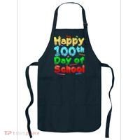 Happy 100th Day of School Apron thumb 0