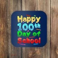 Happy 100th Day of School Coaster thumb 0