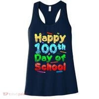 Happy 100th Day of School Women's Tank Top thumb 0