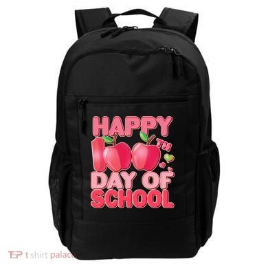 Happy 100th Day of School Cute Apples Backpack