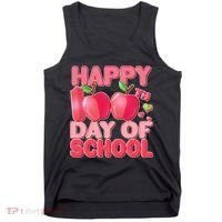 Happy 100th Day of School Cute Apples Tank Top thumb 0