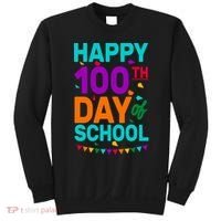 Happy 100th Day Of School For Teacher Or Child Sweatshirt thumb 0