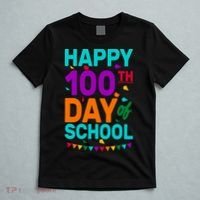 Happy 100th Day Of School For Teacher Or Child T-Shirt thumb 5