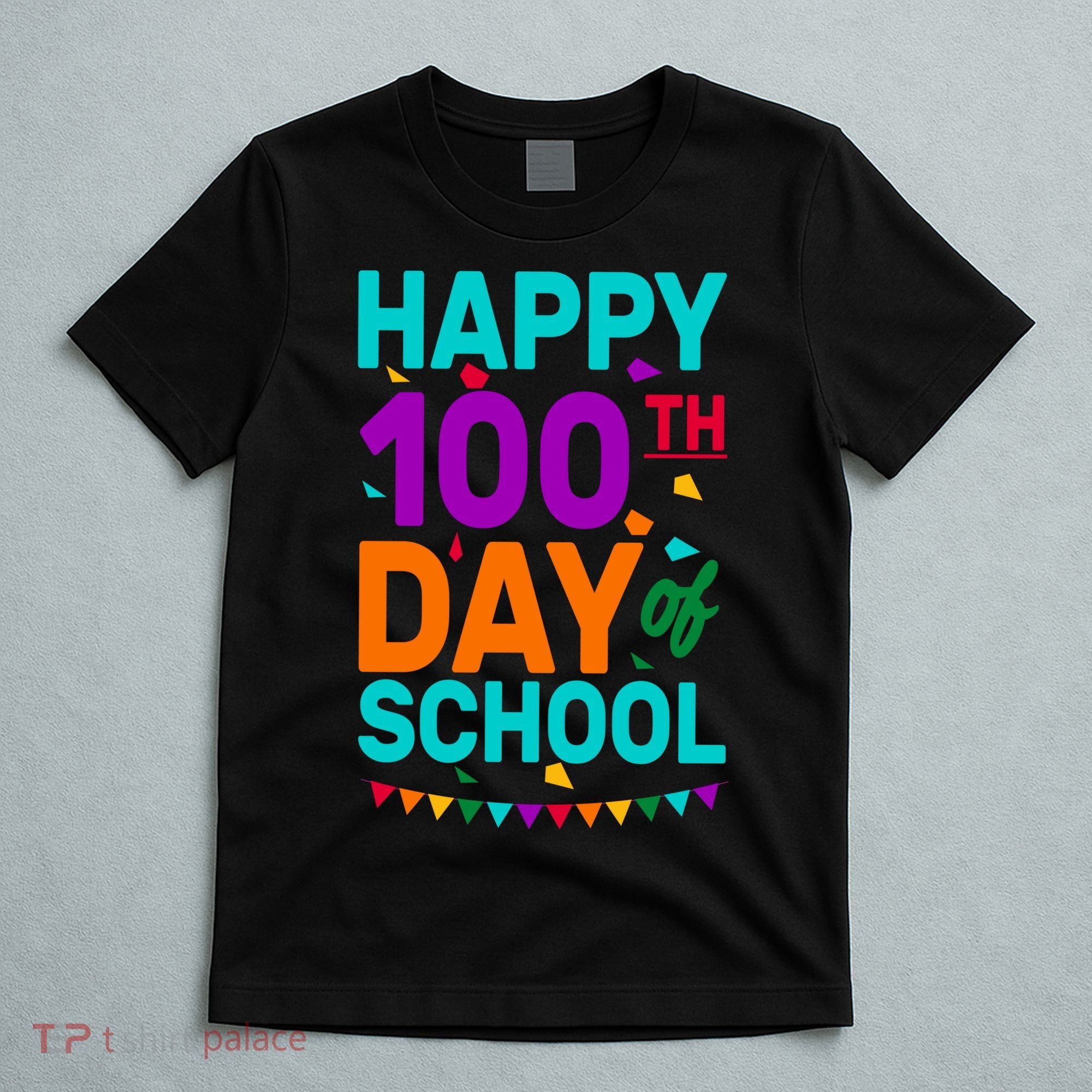 Happy 100th Day Of School For Teacher Or Child T-Shirt