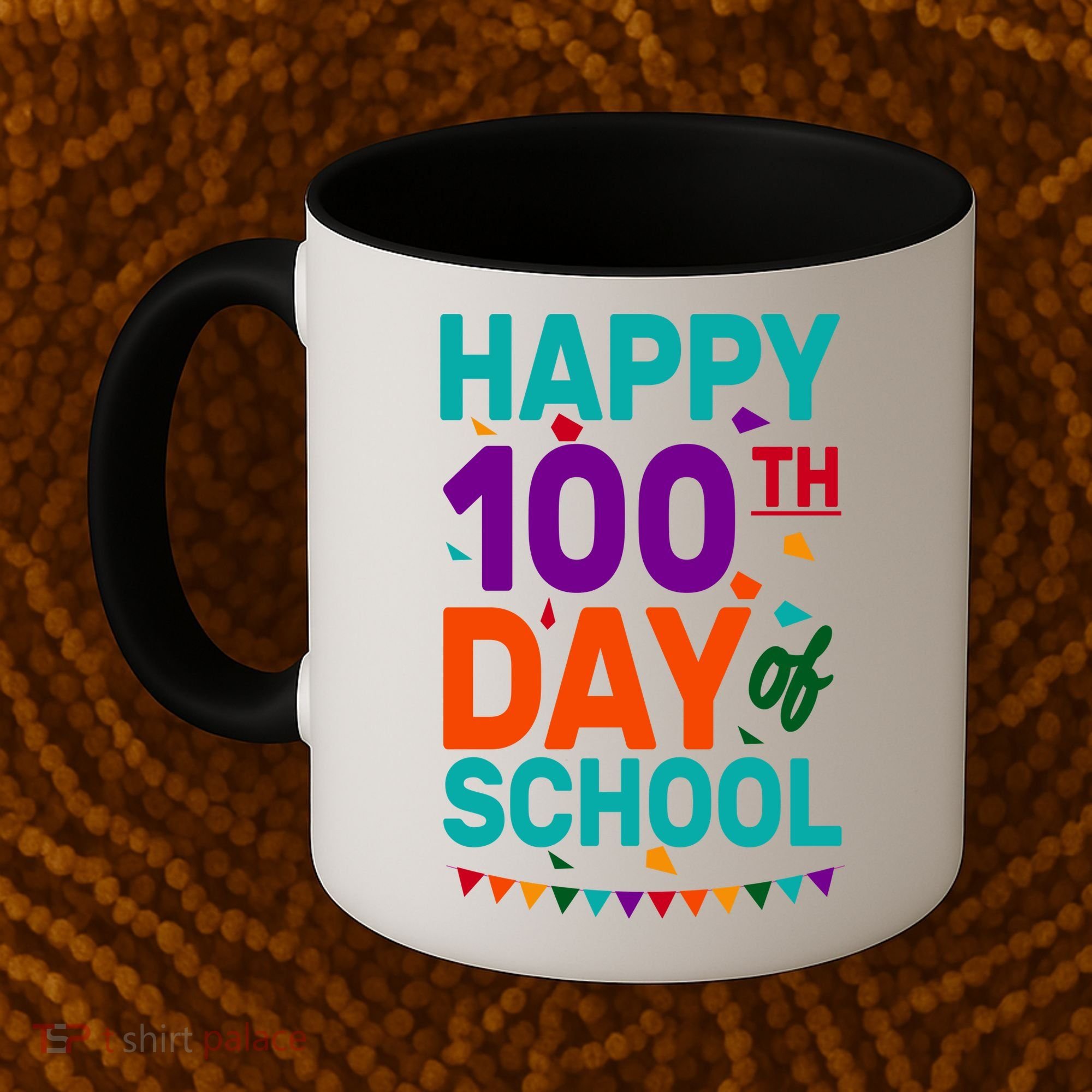 Happy 100th Day Of School For Teacher Or Child Coffee Mug