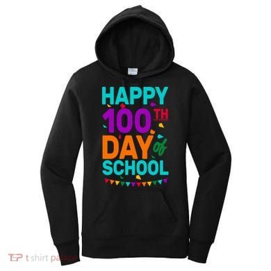Happy 100th Day Of School For Teacher Or Child Women's Hoodie