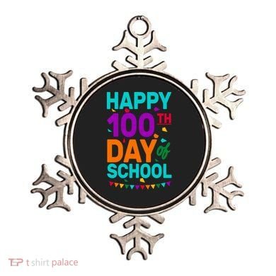 Happy 100th Day Of School For Teacher Or Child Ornament