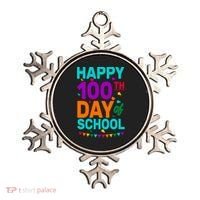Happy 100th Day Of School For Teacher Or Child Ornament thumb 0